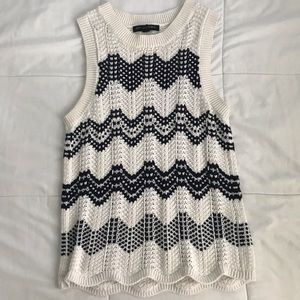 Knit tank top